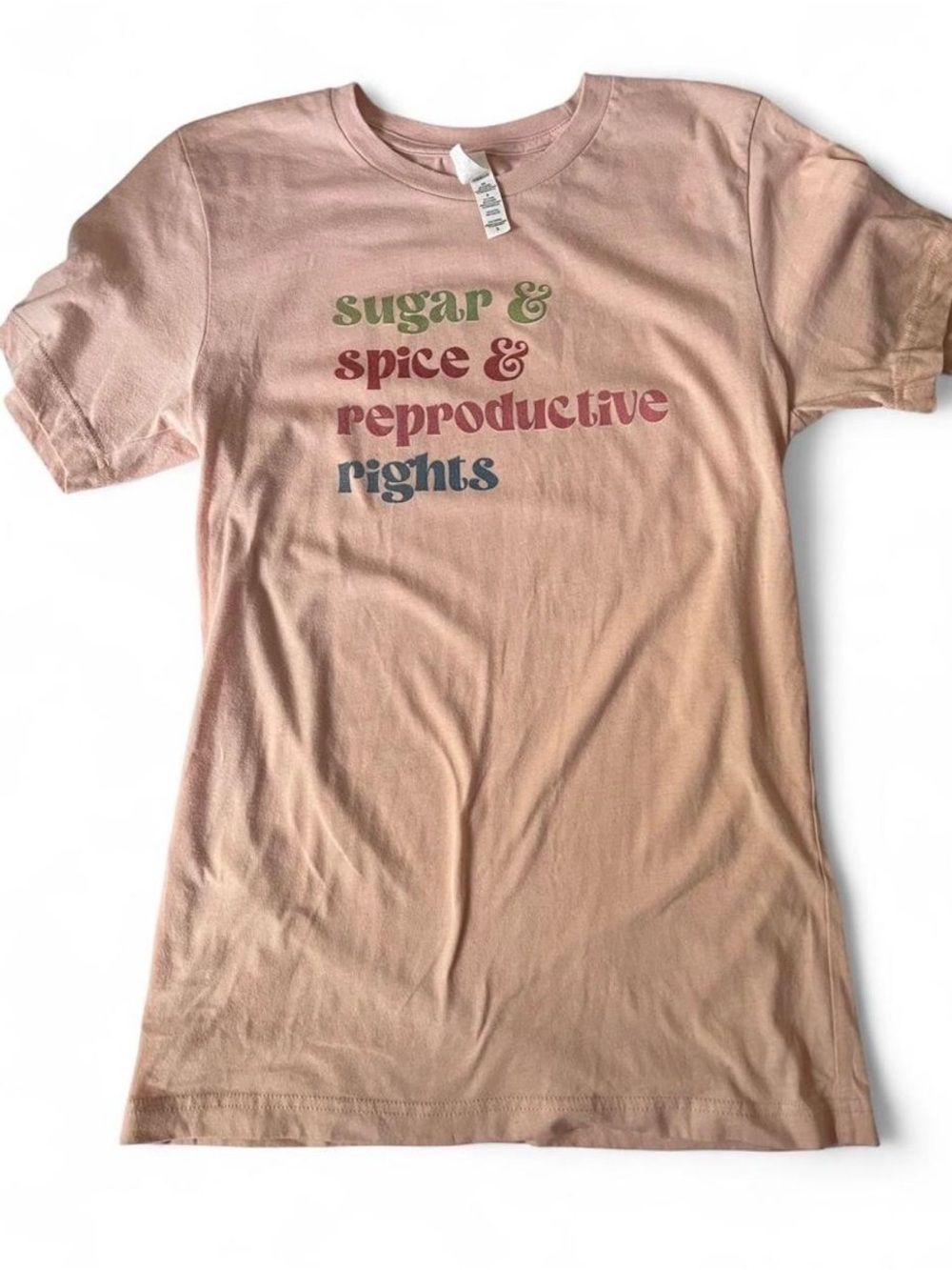 Sugar & Spice Reproductive Rights Tee - Small - Picture 2 of 4
